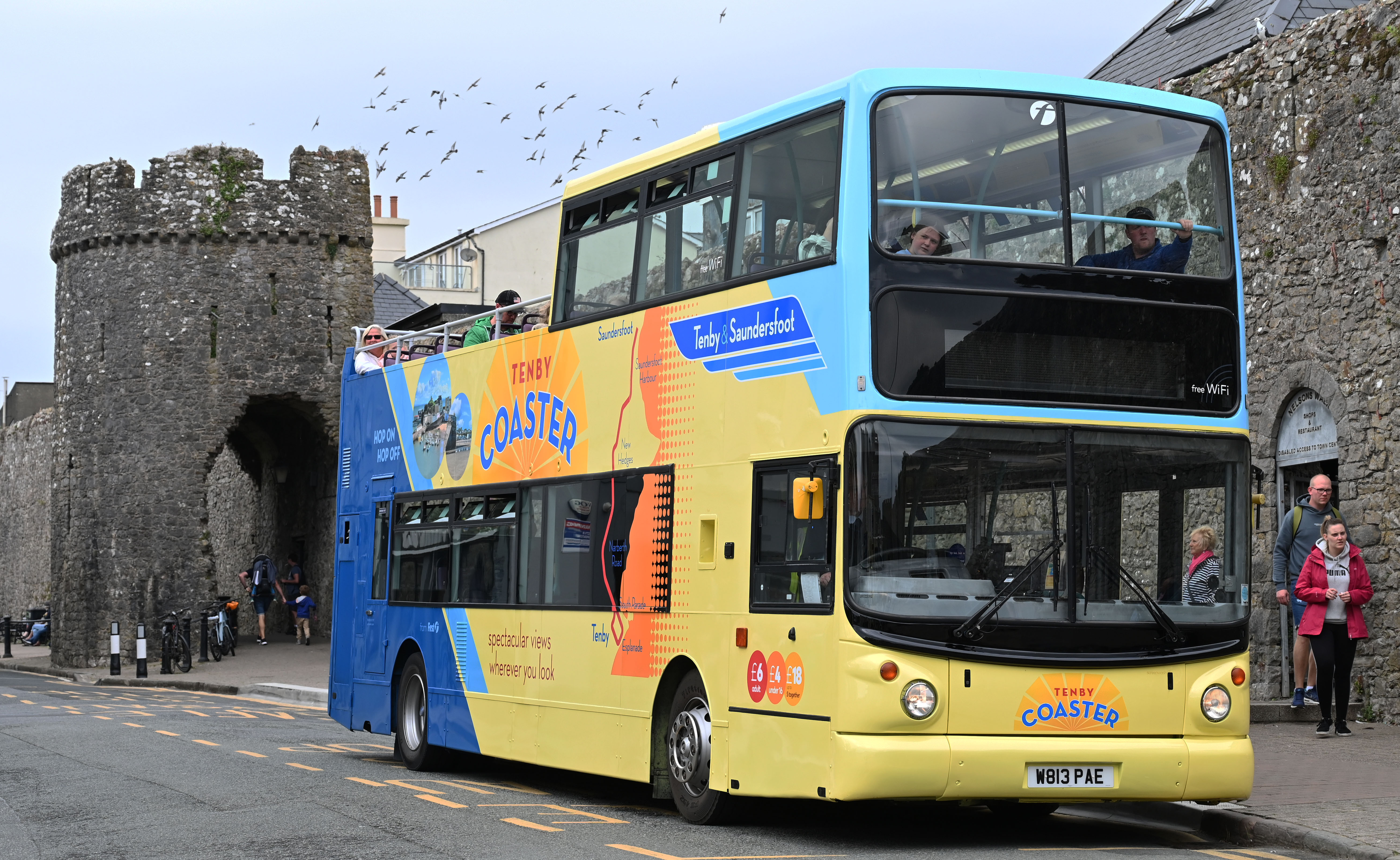 Hop on hop off Tenby Coaster is back for 2023 tenby today